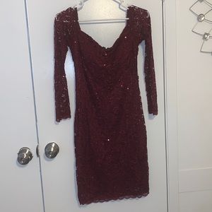 Lace cocktail dress
